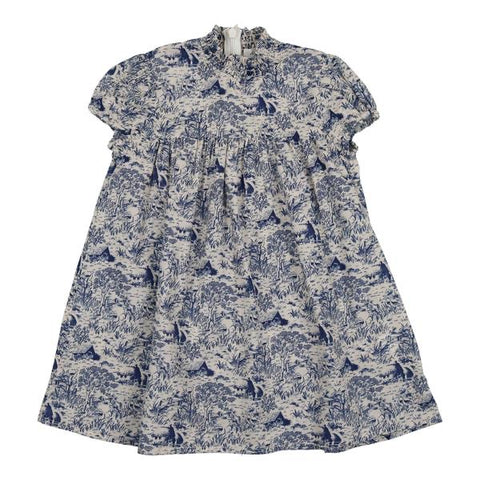 Delicat Short Sleeve Toile Dress