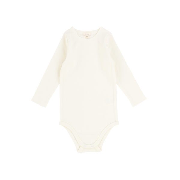 Lil Legs Ivory Crewneck Onesie