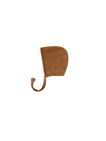 Quincy Mae Walnut Knit Bonnet