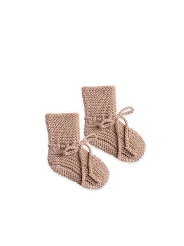 Quincy Mae Petal Knit Booties
