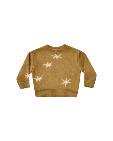 Rylee & Cru Goldenrod Stars Knit Pullover