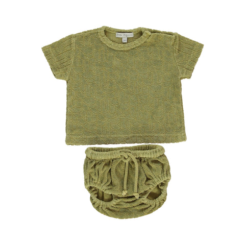 Bebe Organic Lee Southern Moss Baby Set