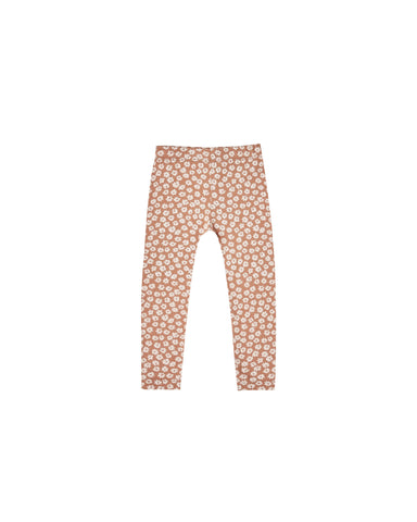 Rylee & Cru Terra Cotta Ditsy Legging