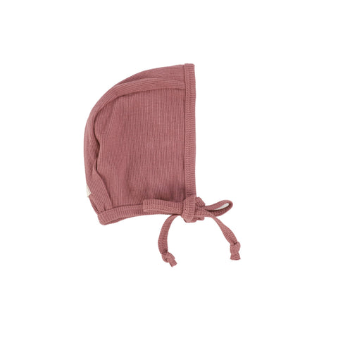 Lil Legs Pink Classic Ribbed Bonnet
