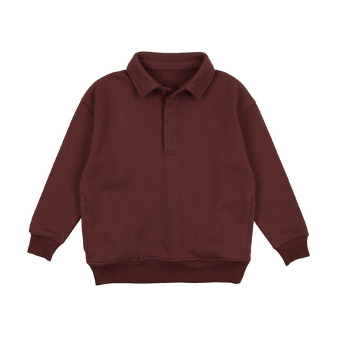 Lil Legs Brick Boys Polo Sweatshirt