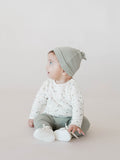 Quincy Mae Sage Knotted Baby Hat