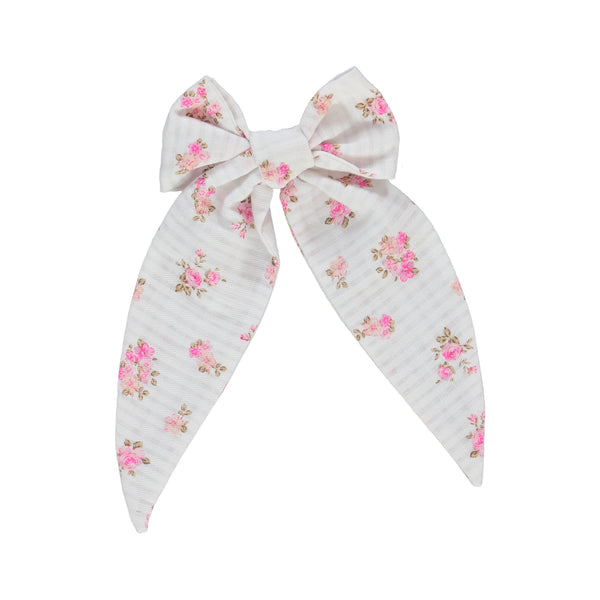 Bebe Organic Louisa Beloved Floral Big Bow