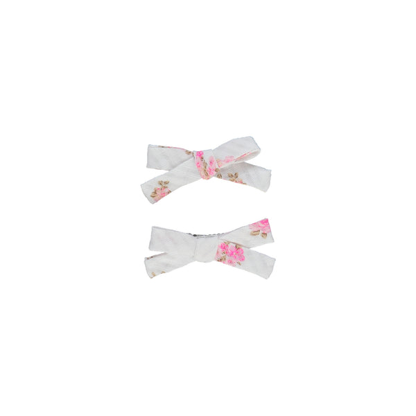 Bebe Organic Louisa Beloved Floral Pigtail Set