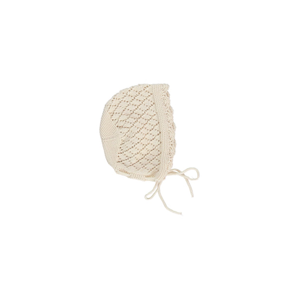 Bebe Organic Mila Natural Bonnet