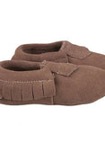 Little Indians Moccasins Suede Taupe