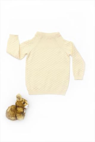 Flora and Henri Natural Organic Cotton Nino Pullover Sweater