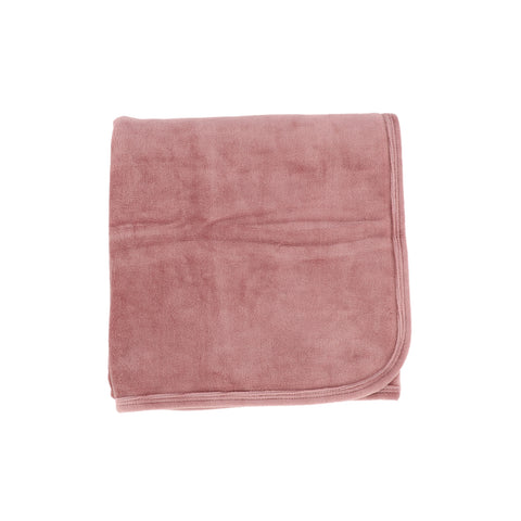 Lil Legs Pink Classic Velour Blanket