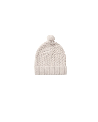 Quincy Mae Pebble Knit Pom Pom Beanie