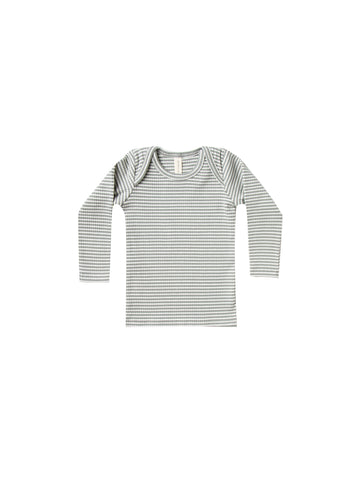 Quincy Mae Eucalyptus Stripe Ribbed Legging Set