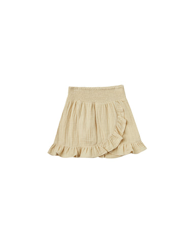 Rylee & Cru Butter Wrap Ruffle Skirt