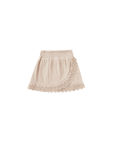 Rylee & Cru Shell Ruffle Wrap Skirt