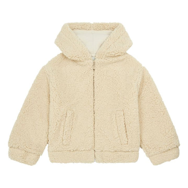 Hundred Pieces Sherpa Zip Up Hoodie Jacket