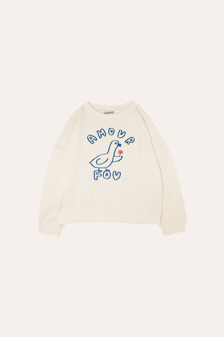 The Campamento Ecru Amour Fou Sweatshirt