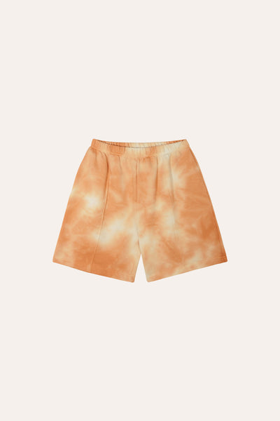 The Campamento Brown Tie Dye Shorts