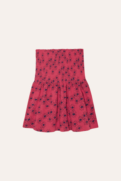 The Campamento Pink Daisies Skirt