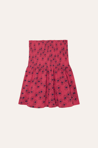 The Campamento Pink Daisies Skirt