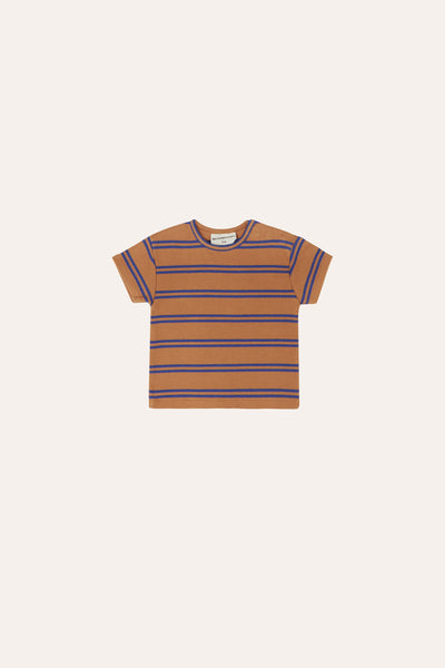 The Campamento Baby Brown Stripes T-shirt