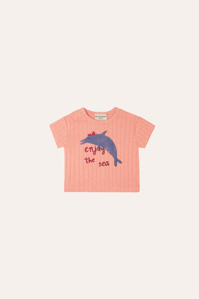 The Campamento Baby Peach Enjoy The Sea T-shirt