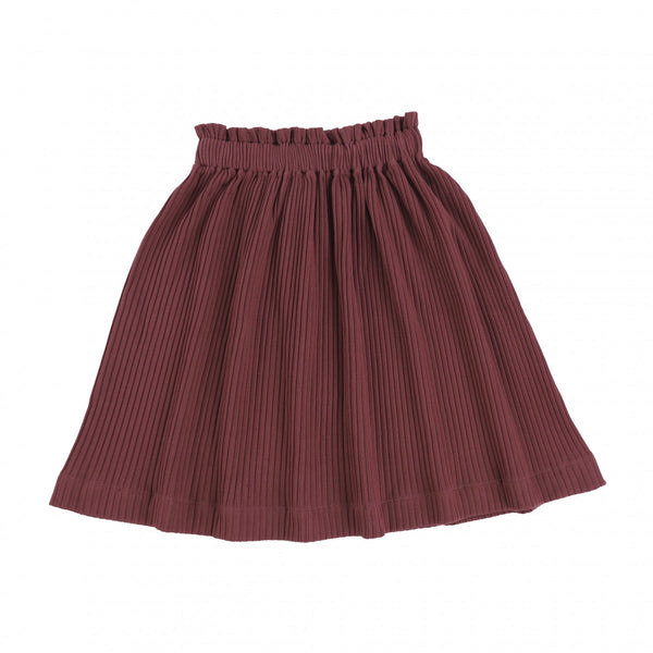 Wynken Animaux Plum Skirt